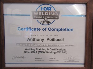 Certificate of Completion
