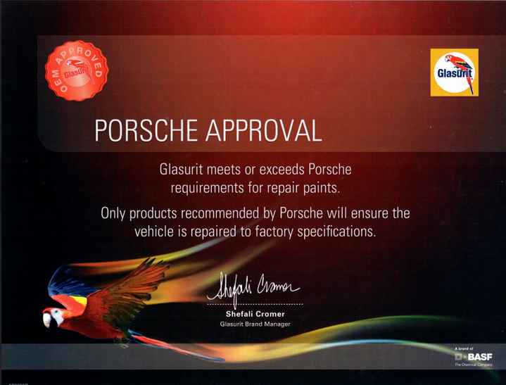 porsche approval